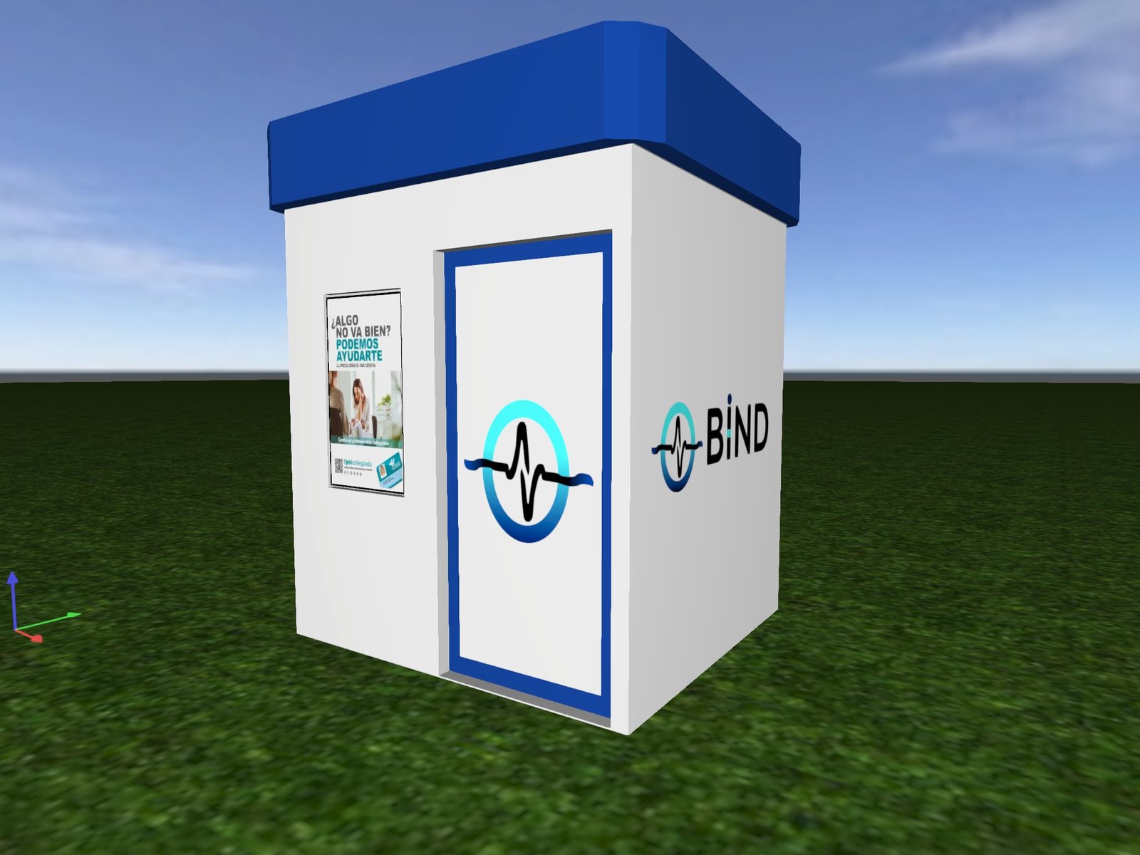 Cabina de Telemedicina BinD - Vista general